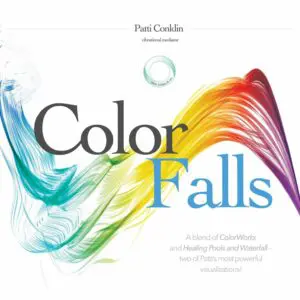 Colorful abstract design with swirling lines.