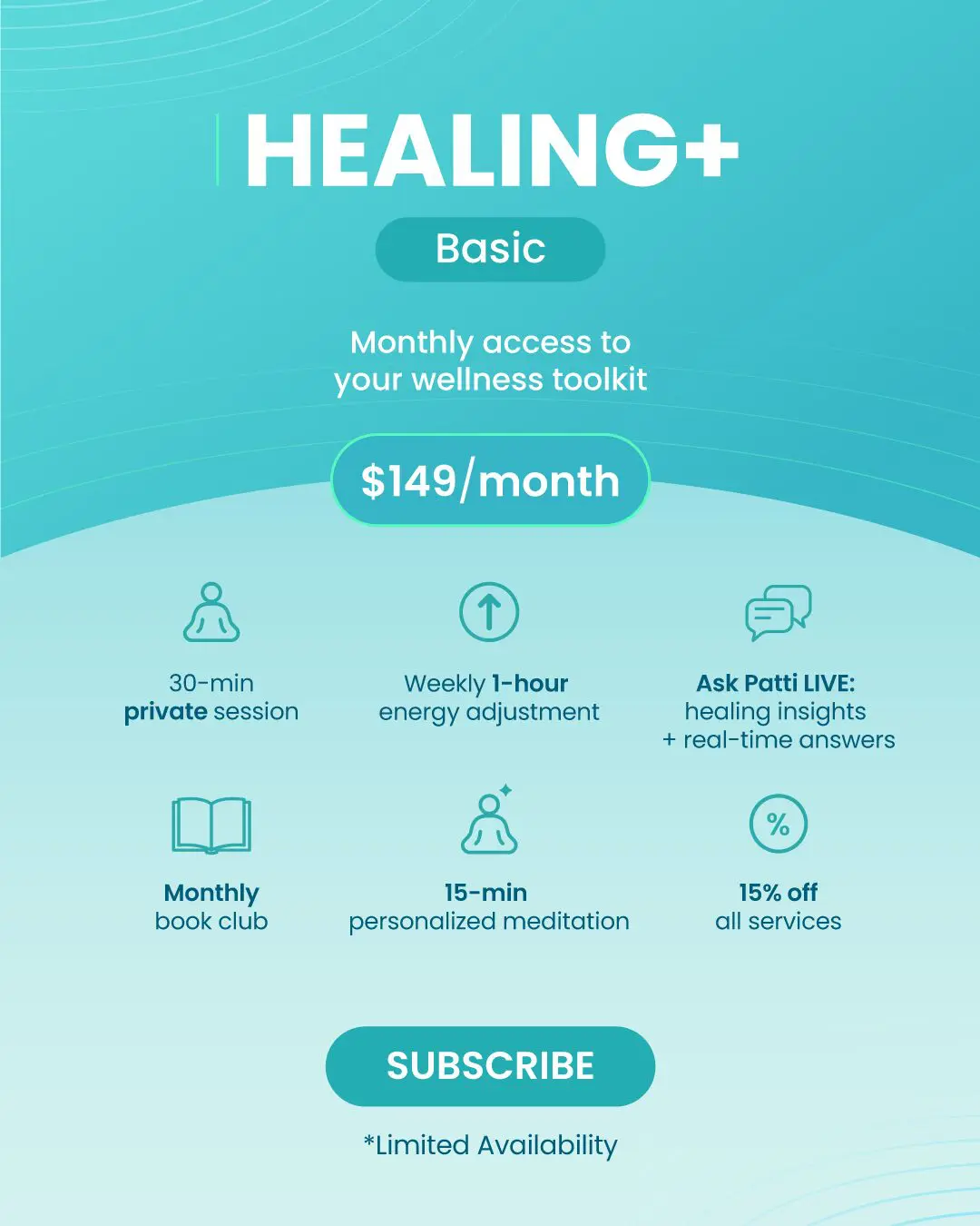 Patti's Healing+ Basic information