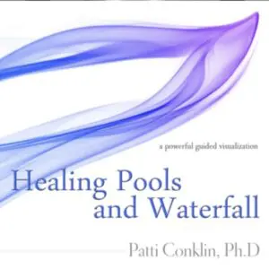 guided visualization healing pools and waterfall